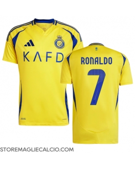 Al-Nassr Cristiano Ronaldo #7 Maglia Gara Casa Repliche 2024-25